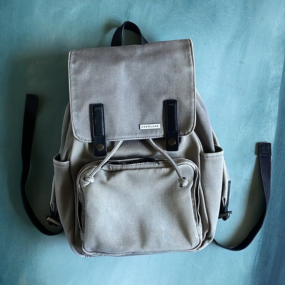 Everlane The Modern Snap Canvas Backpack